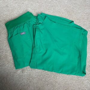 Figs Scrubs xs & small / tall - bright green